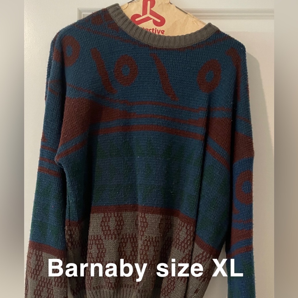 Barnaby vintage sweater mens